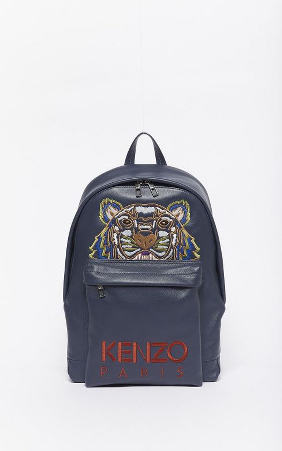 Kenzo Tiger Bőr Hátizsák Férfi Sötétkék Kék | ID.868935